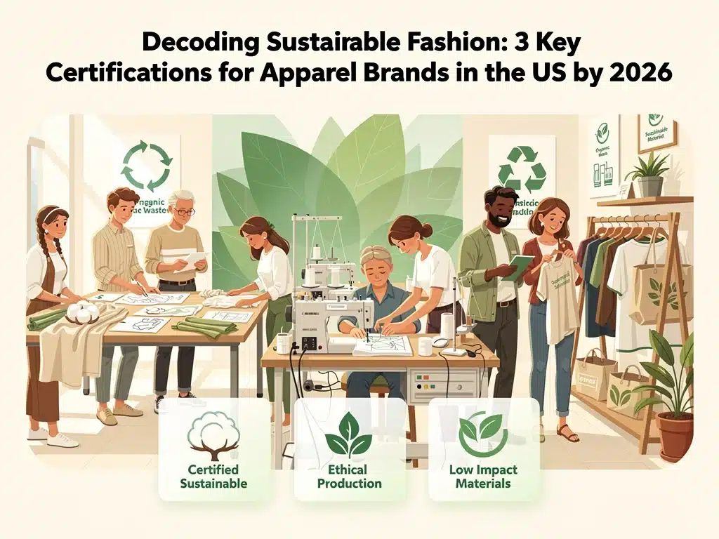 Sustainable Fashion: Key Certifications for US Apparel Brands by 2026